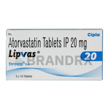 Lipvas 20 mg Cipla